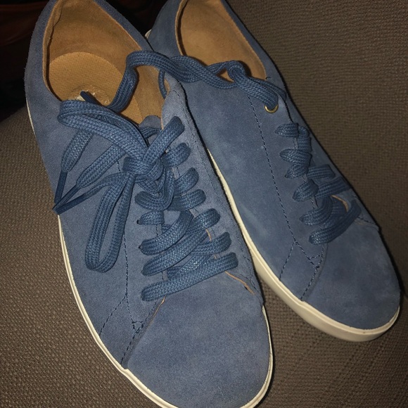 Cole Haan | Shoes | Cole Han New Blue Suede Shoes | Poshmark
